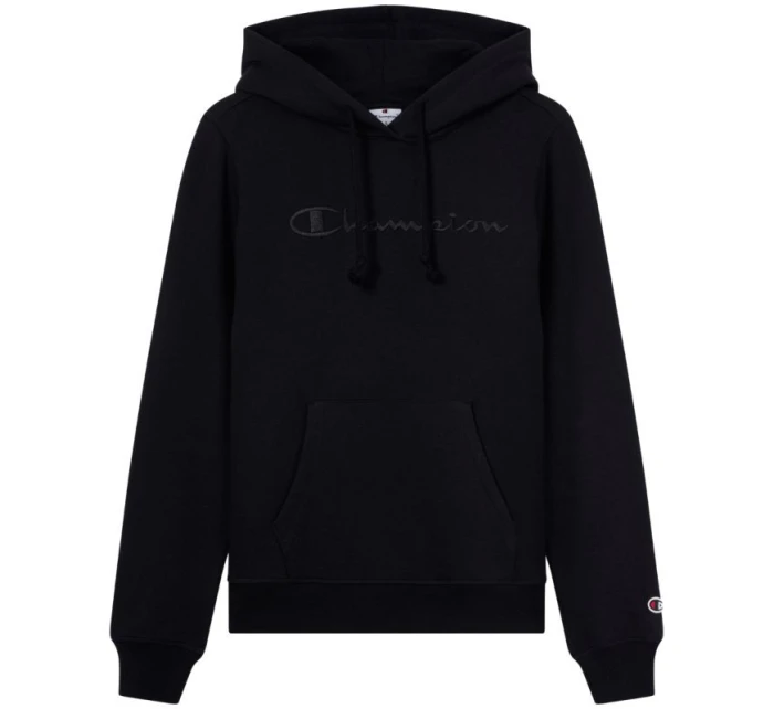 Dámská mikina s kapucí černá model 21812371 KK001 - CHAMPION Dámská mikina s kapucí černá model 21812371 KK001 - CHAMPION