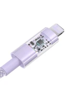 Kabel Baseus Gem 2,4A 1m (fialový)