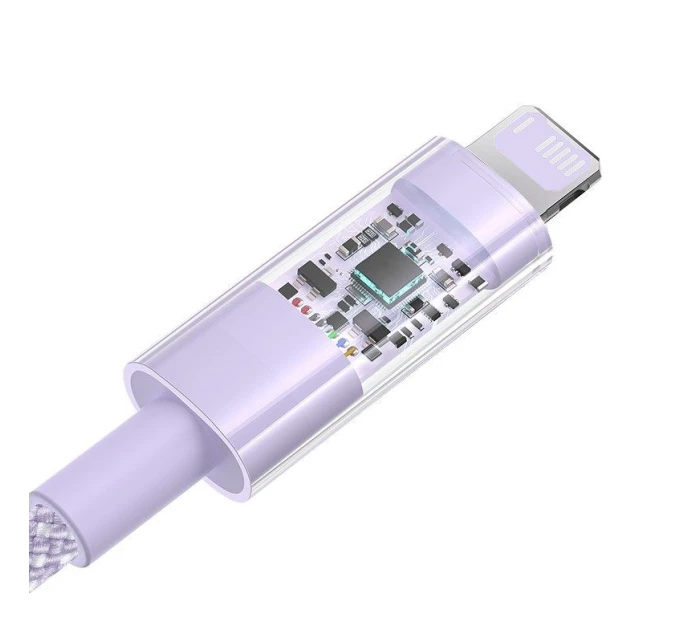 Kabel Baseus Gem 2,4A 1m (fialový)