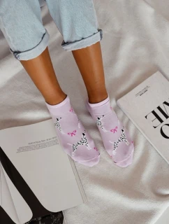 Dámské Ponožky Kotníkové model 21697660 Fialové - Milena
