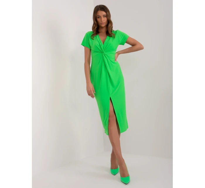 Šaty DHJ SK 17302K.93 světle zelené