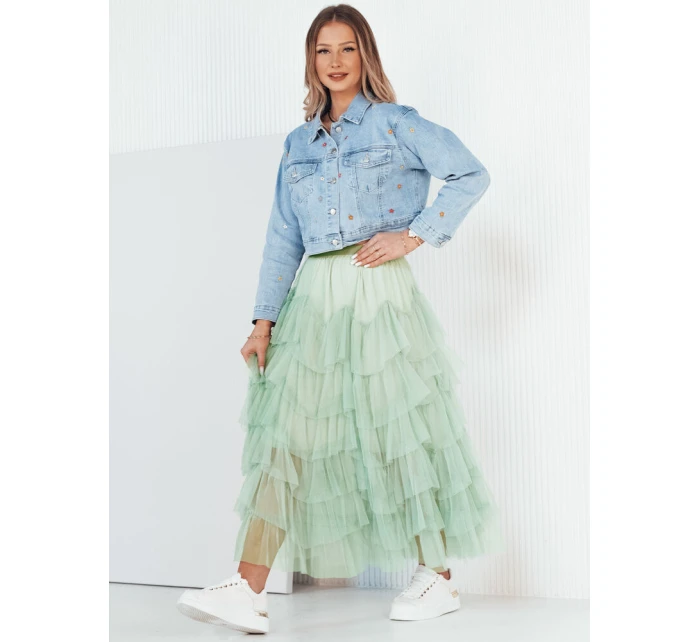 Mátová tylová sukně MILANI FashionStreet CY0430