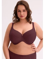 Poloměkká podprsenka Gaia BS 1058 Maxi Wine