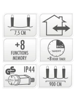 LAMPKI CHOINKOWE 120 LED BIAŁY model 21832451 LAMPKI CHOINKOWE 120 LED BIAŁY model 21832451