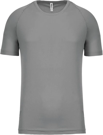 Kariban ProAct PA 438 Pánské sportovní tričko 20.P438 fine grey Kariban ProAct PA 438 Pánské sportovní tričko 20.P438 fine grey