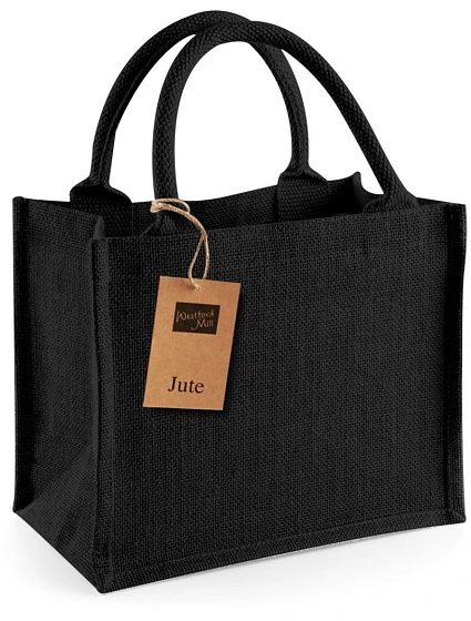 W 412 Jutová nákupní taška Mini model 22518457 black/black - Westford Mill W 412 Jutová nákupní taška Mini model 22518457 black/black - Westford Mill
