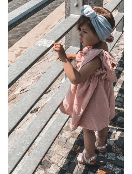 Dětské Lesklé Sandály Stříbrné Natalie Dětské Lesklé Sandály Stříbrné Natalie