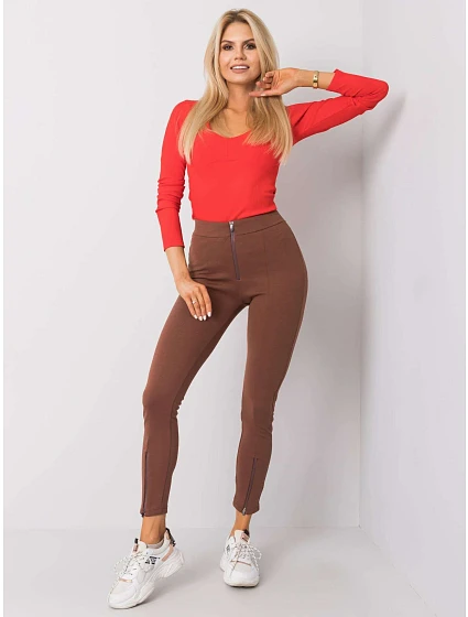 Kalhoty 269 SP model 14935529 tmavě hnědá - FPrice