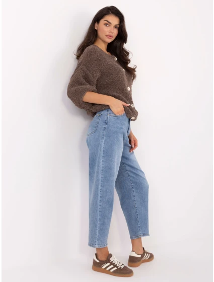 Sweter IT SW model 21730861 ciemny bezowy - FPrice Sweter IT SW model 21730861 ciemny bezowy - FPrice