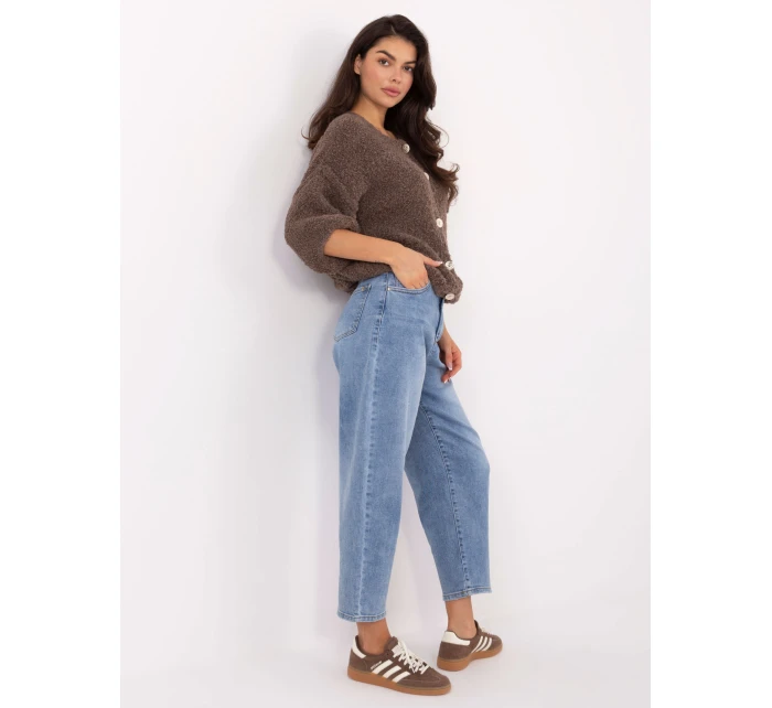 Sweter IT SW model 21730861 ciemny bezowy - FPrice Sweter IT SW model 21730861 ciemny bezowy - FPrice