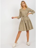 LK SK 507786 šaty.16P černá a žlutá LK SK 507786 šaty.16P černá a žlutá