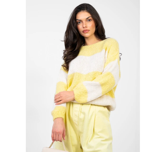 Sweter MI SW model 21958655 jasny żółty - FPrice