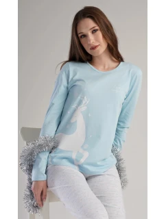 Dámské pyžamo dlouhé model 21764640 - Vienetta