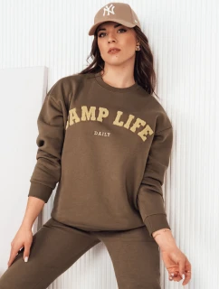 dámská mikina hnědá Dstreet model 21975384 - FashionStreet