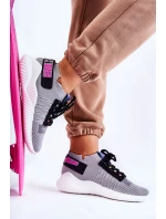 Dámská sportovní obuv nazouvací šedá Klayra Dámská sportovní obuv nazouvací šedá Klayra