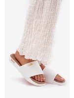 Dámské Pantofle Big Star RR274A103 Bílé Dámské Pantofle Big Star RR274A103 Bílé