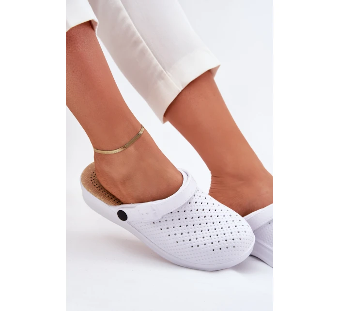 Pěnové Klapky Dámské Bílé model 21703203 - EVENTO Pěnové Klapky Dámské Bílé model 21703203 - EVENTO