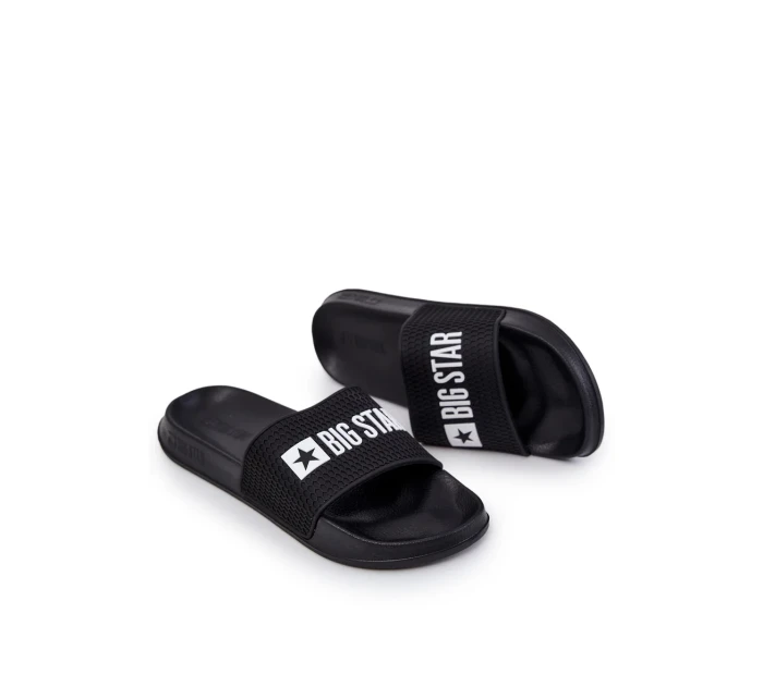 Pánské klasické pantofle Big Star - černé Pánské klasické pantofle Big Star - černé