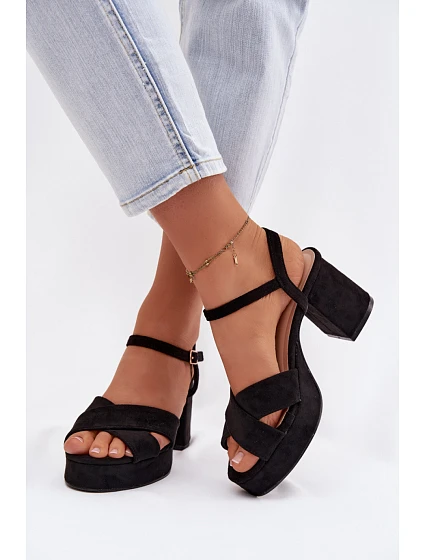 Sandály na podpatku  model 226332 Step in style