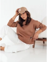 Dámská hnědá mikina BIFAL FashionStreet BY1256