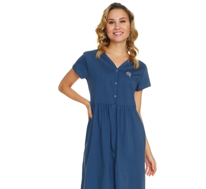 Dámská těhotenská košile 5336 blue - Doctornap Dámská těhotenská košile 5336 blue - Doctornap