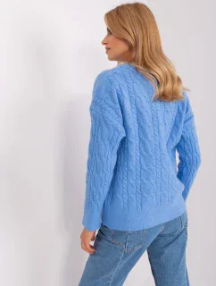 Sweter AT SW model 18900598 niebieski - FPrice