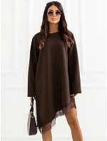 TW SK BI šaty 24376.31 tmavě hnědé TW SK BI šaty 24376.31 tmavě hnědé