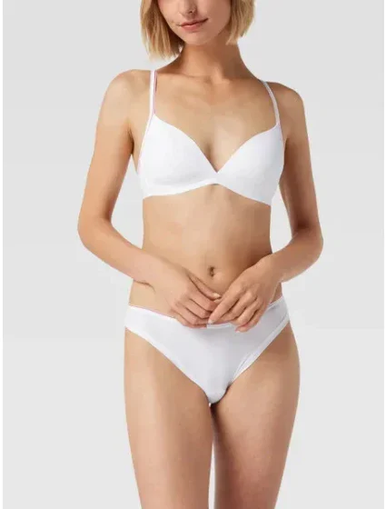 Dámská podprsenka Triangle Hugo Writin 50469949 bílá - Hugo Boss