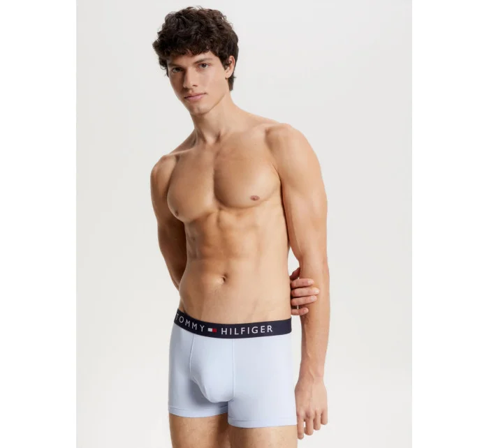 Pánské boxerky TRUNK UM0UM02836 C1O sv. modré - Tommy Hilfiger