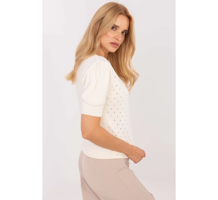 Svetr s krátkým rukávem  model 216777 Factory Price