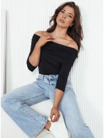 POLL dámská pruhovaná halenka černá FashionStreet RY2515 POLL dámská pruhovaná halenka černá FashionStreet RY2515