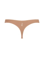 Dámská tanga ZERO Feel Pure String - NOSTALGIC BROWN - béžové 00CM - SLOGGI Dámská tanga ZERO Feel Pure String - NOSTALGIC BROWN - béžové 00CM - SLOGGI