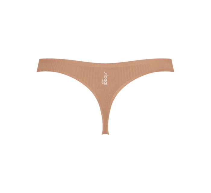 Dámská tanga ZERO Feel Pure String - NOSTALGIC BROWN - béžové 00CM - SLOGGI Dámská tanga ZERO Feel Pure String - NOSTALGIC BROWN - béžové 00CM - SLOGGI