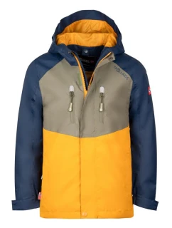 Dětská nepromokavá bunda  3v1 pro žlutá model 21363885 - Trollkids