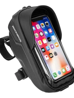 Brašna na telefon na řídítka Rockbros, černá