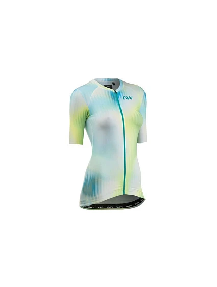 Cyklistické tričko NORTHWAVE Blade Woman Jersey S/s, zelené Cyklistické tričko NORTHWAVE Blade Woman Jersey S/s, zelené