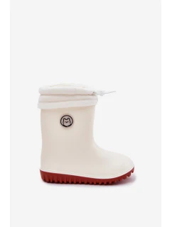 Dětské Gumové Boty S  Světle Béžové model 21692602 - Boto