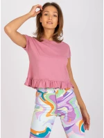 Tričko TW TS 1053.21X tmavě růžová