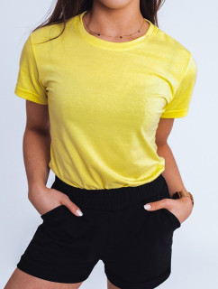 Dámské tričko MAYLA II, světle žluté Dstreet RY1742