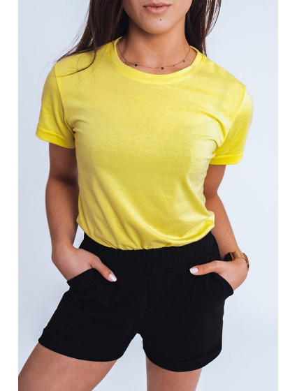Dámské tričko MAYLA II, světle žluté Dstreet RY1742