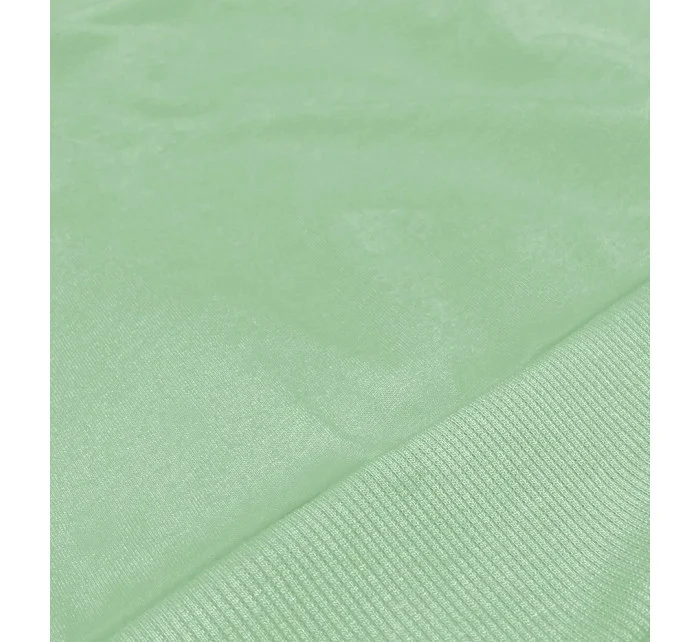 Tenká krátká dámská tepláková mikina v pistáciové barvě model 20086901 - J.STYLE