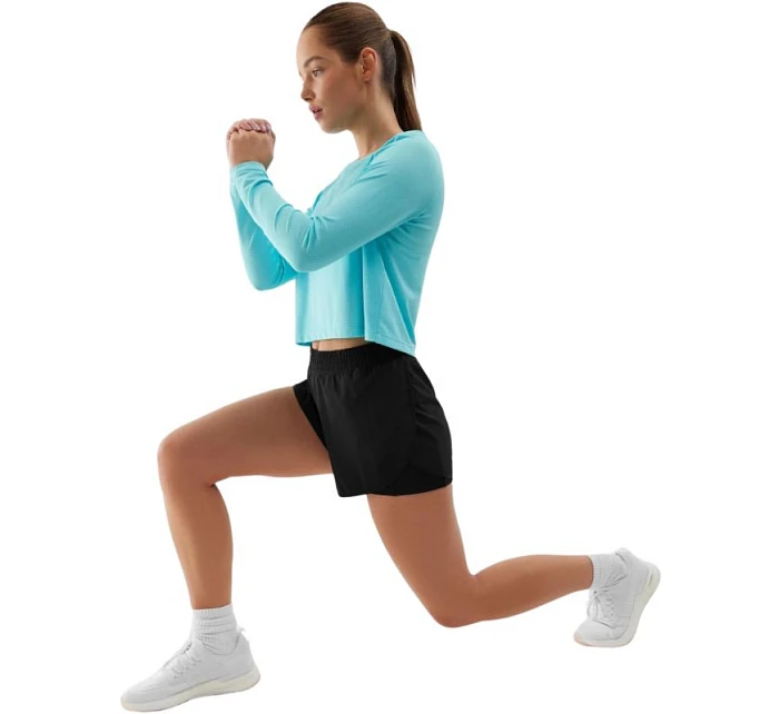 Tričko s dlouhým rukávem 4F F218 W 4FWSS24TFLOF218 33S Tričko s dlouhým rukávem 4F F218 W 4FWSS24TFLOF218 33S