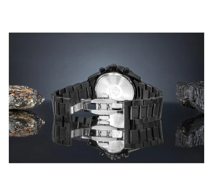 Pánské hodinky Giewont Chronograph Sapphire Black GW9460-B1