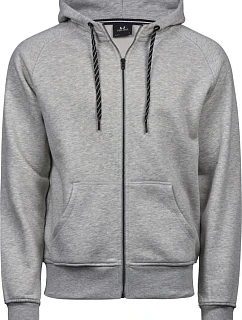 TJ Pánská mikina s kapucí 18. heather grey model 22497952 - Tee Jays
