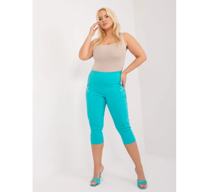 AT kalhoty SP 73019.95 tyrkysová AT kalhoty SP 73019.95 tyrkysová