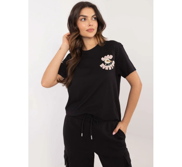 Bluzka model 20614023 czarny - FPrice Bluzka model 20614023 czarny - FPrice