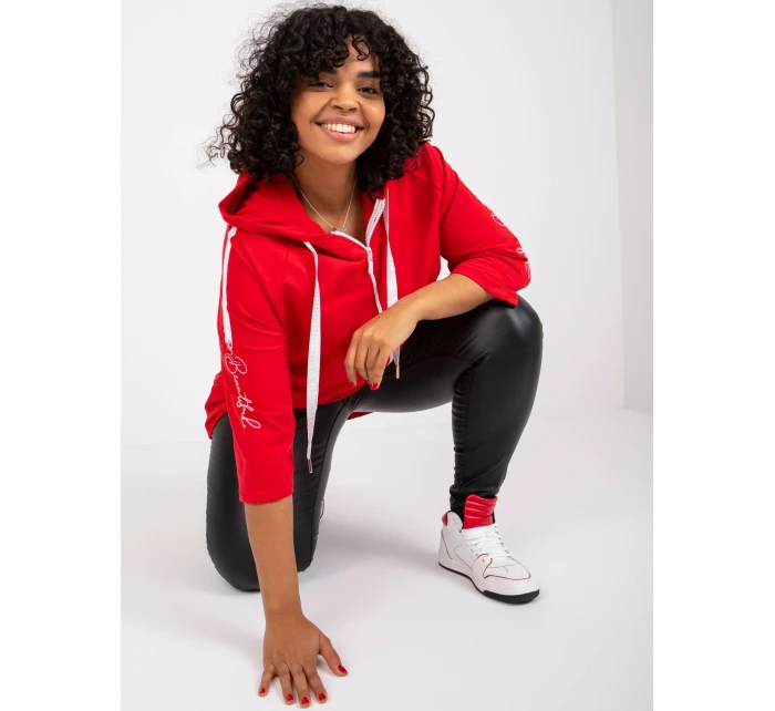 Mikina RV BL 6796.86 červená