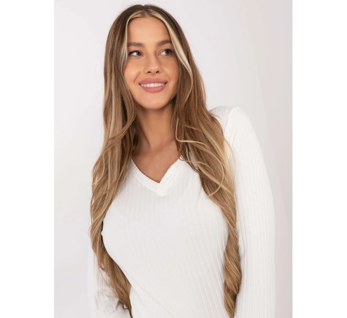 Bluzka RV BZ model 21787984 ecru - FPrice Bluzka RV BZ model 21787984 ecru - FPrice