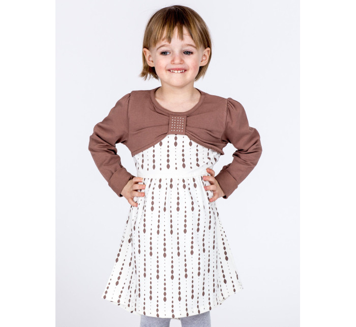 Dívčí šaty TY SK  ecru  model 18047184 - FPrice