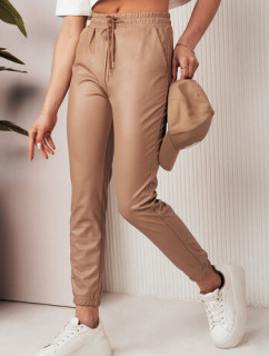 BRIAL dámské voskované kalhoty béžové Dstreet UY2076